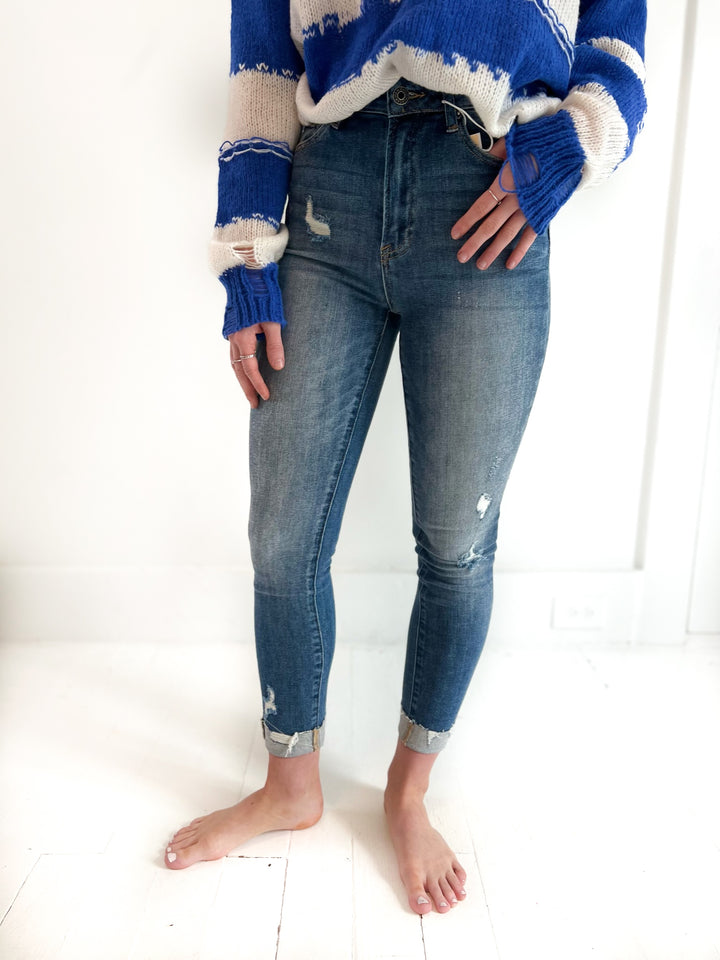 Indie High Waisted Denim / Risen Brand