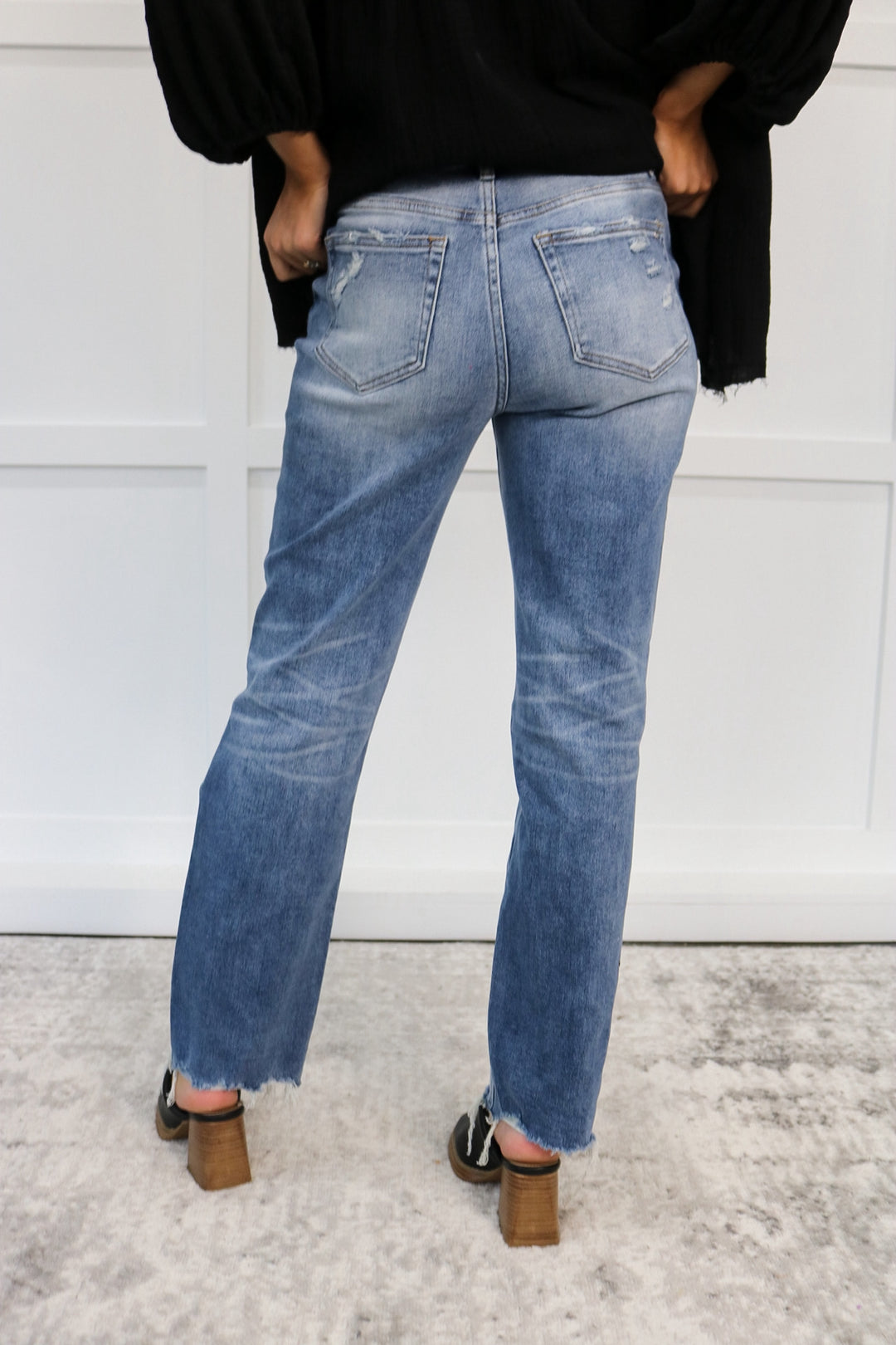 Vinny High Rise Girlfriend Jeans / Mica Brand