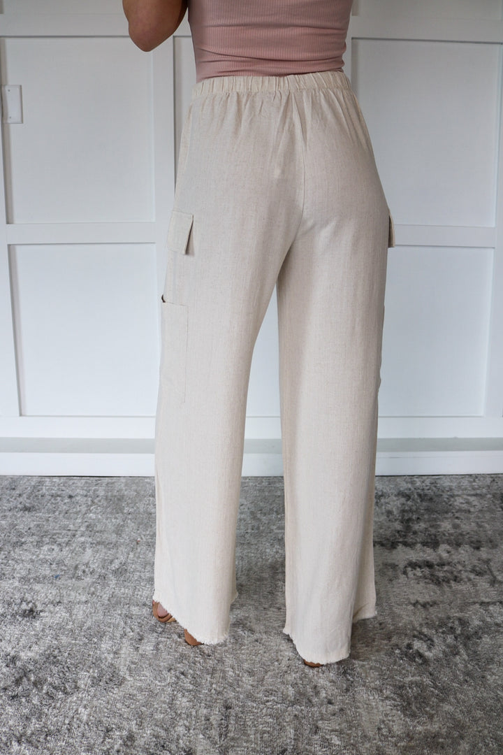 Boardwalk Linen Cargo Pants