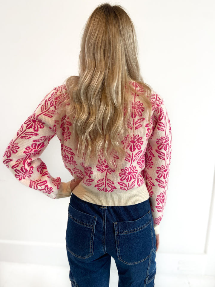 Ivy Floral Sweater