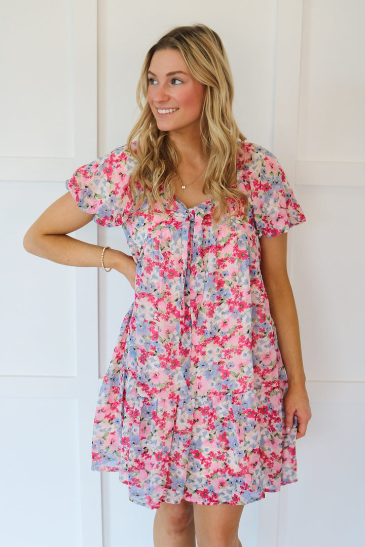 Spring Fling Floral Dress