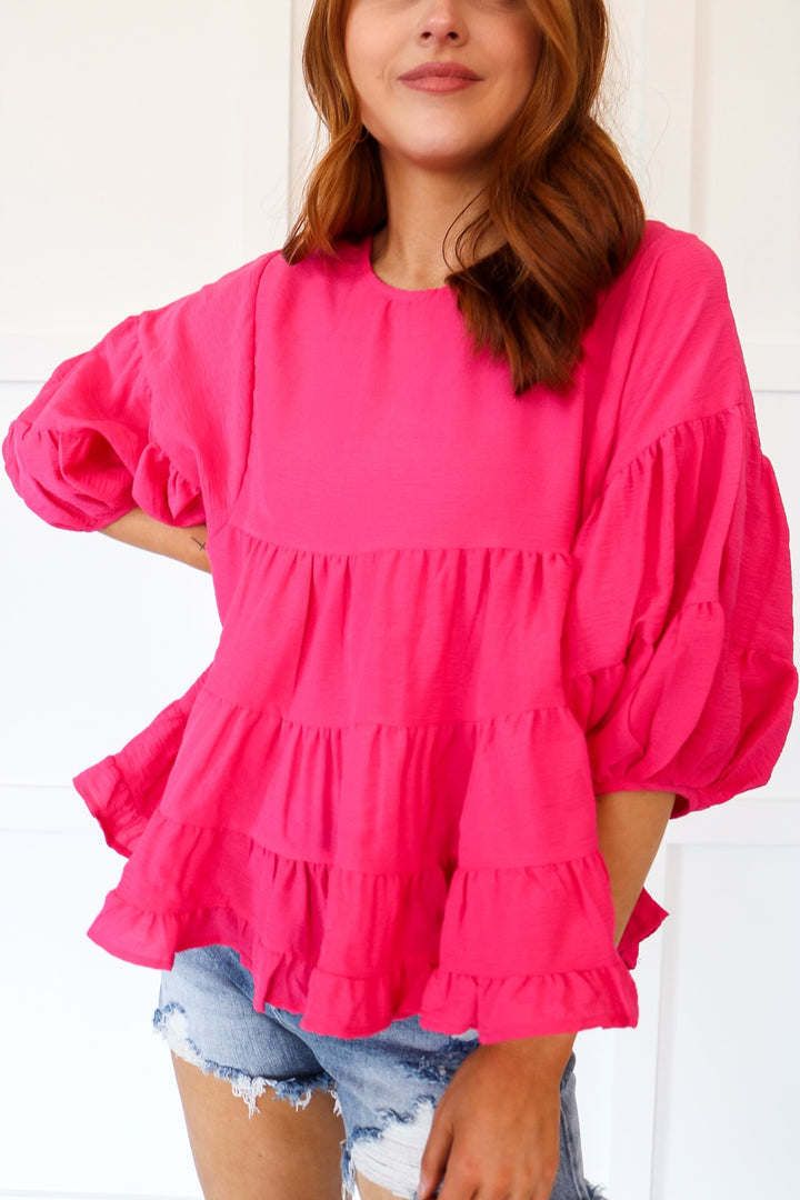 Olivia Babydoll Blouse