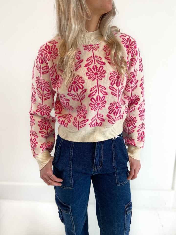 Ivy Floral Sweater